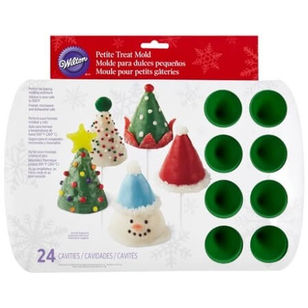 Sapin de Noël avec des moules à cupcakes - Cubes & Petits pois